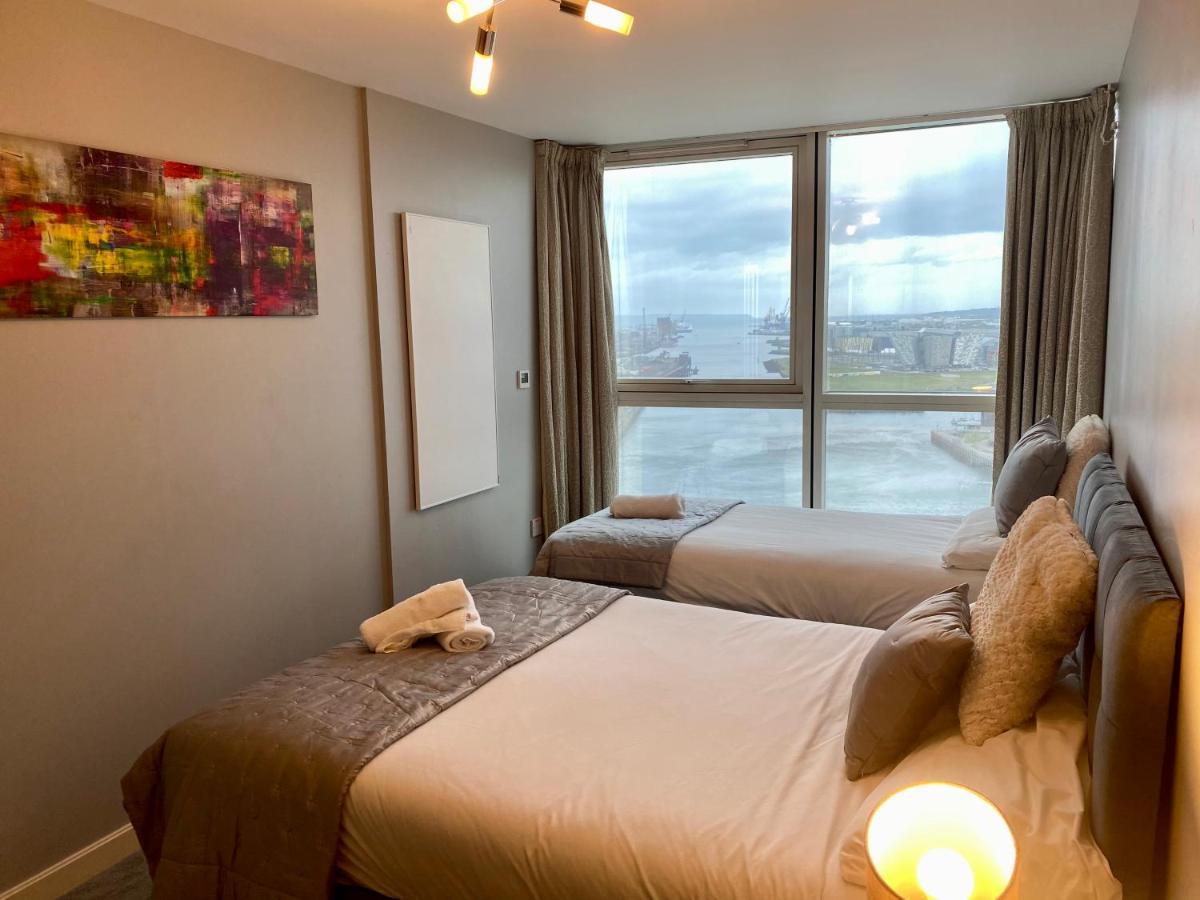 Titanic And Sea View Belfast 2 Bedroom Apartment City Centre Exterior foto